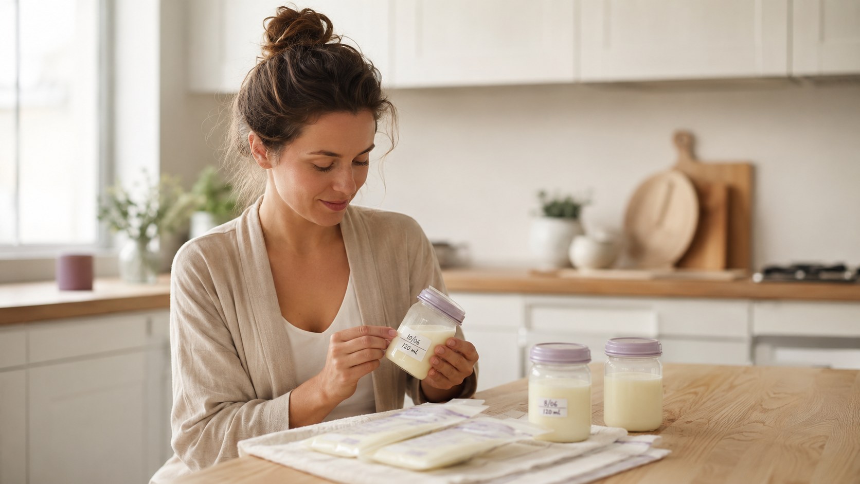 Conservación de la leche materna